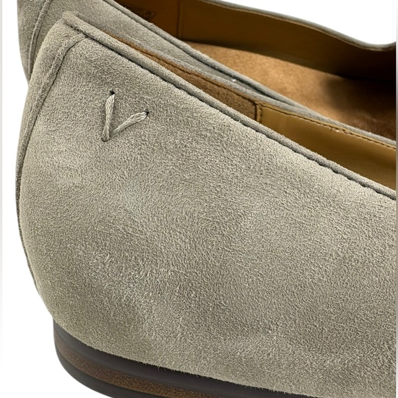 NWOT Vionic Willa Light Taupe Suede Flat Slip On Loafer | Size 11-Wide - Picture 4 of 10